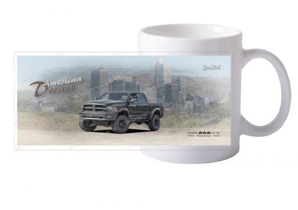 Keramiktasse mit Motiv von Pickup KTaPu2020-26